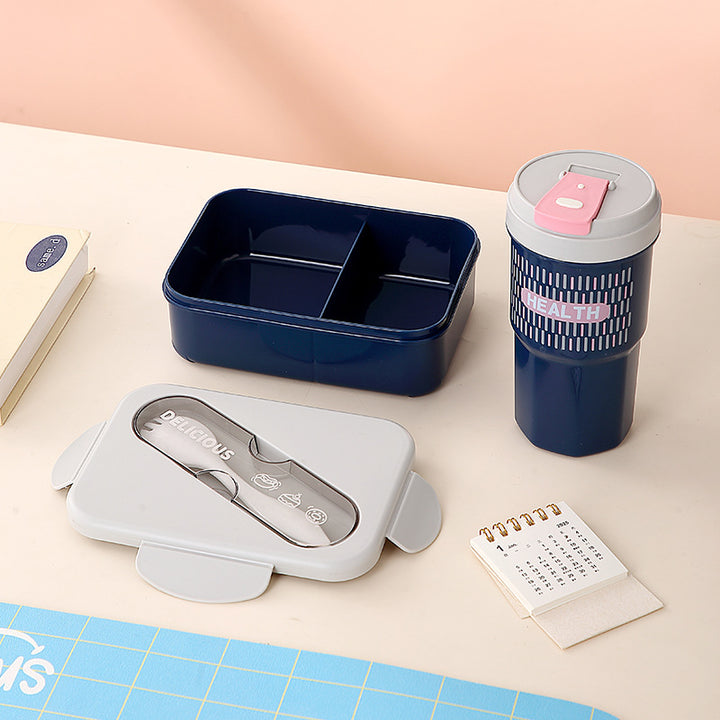 Mehrfachfach-Bento-Box zur Lebensmittelaufbewahrung mit luftdichtem Deckel