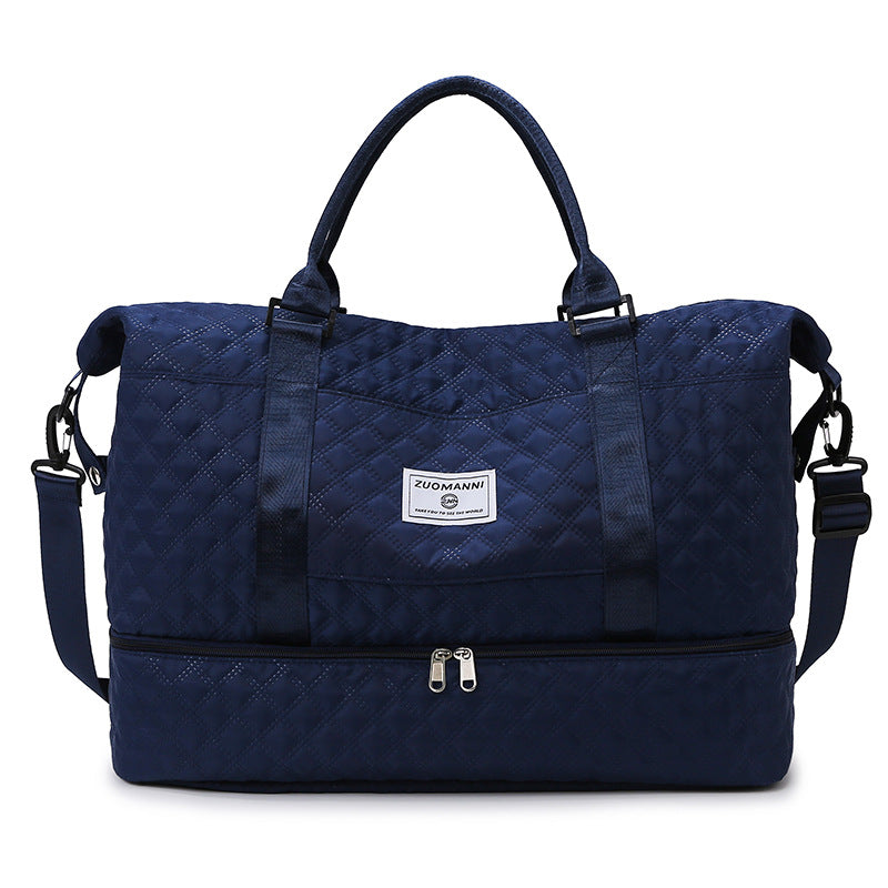 Stilvolle gesteppt Reis-Duffle Karnz