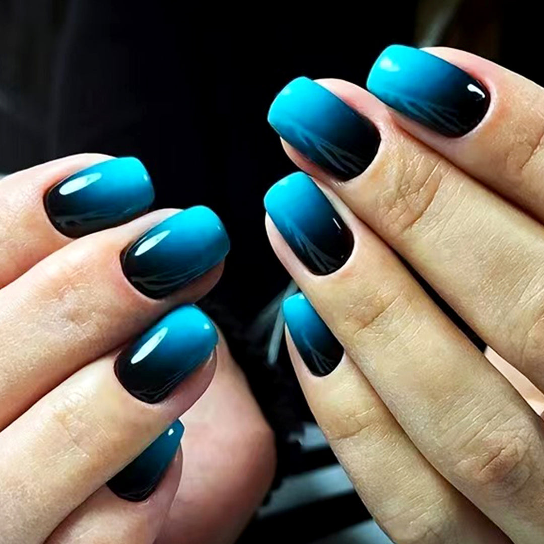 Stilvolle Ombre-Nägel Karnz