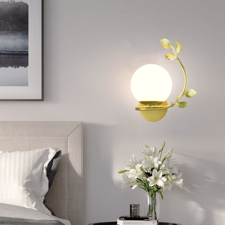 Künstlerische Wandleuchte