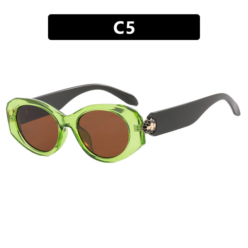 Damen extravagante Sonnenbrille im einzigartigen Schildkrötenmuster Karnz