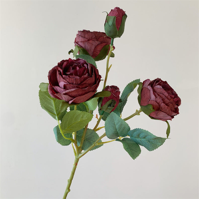 Faux Floral Rose Stiel