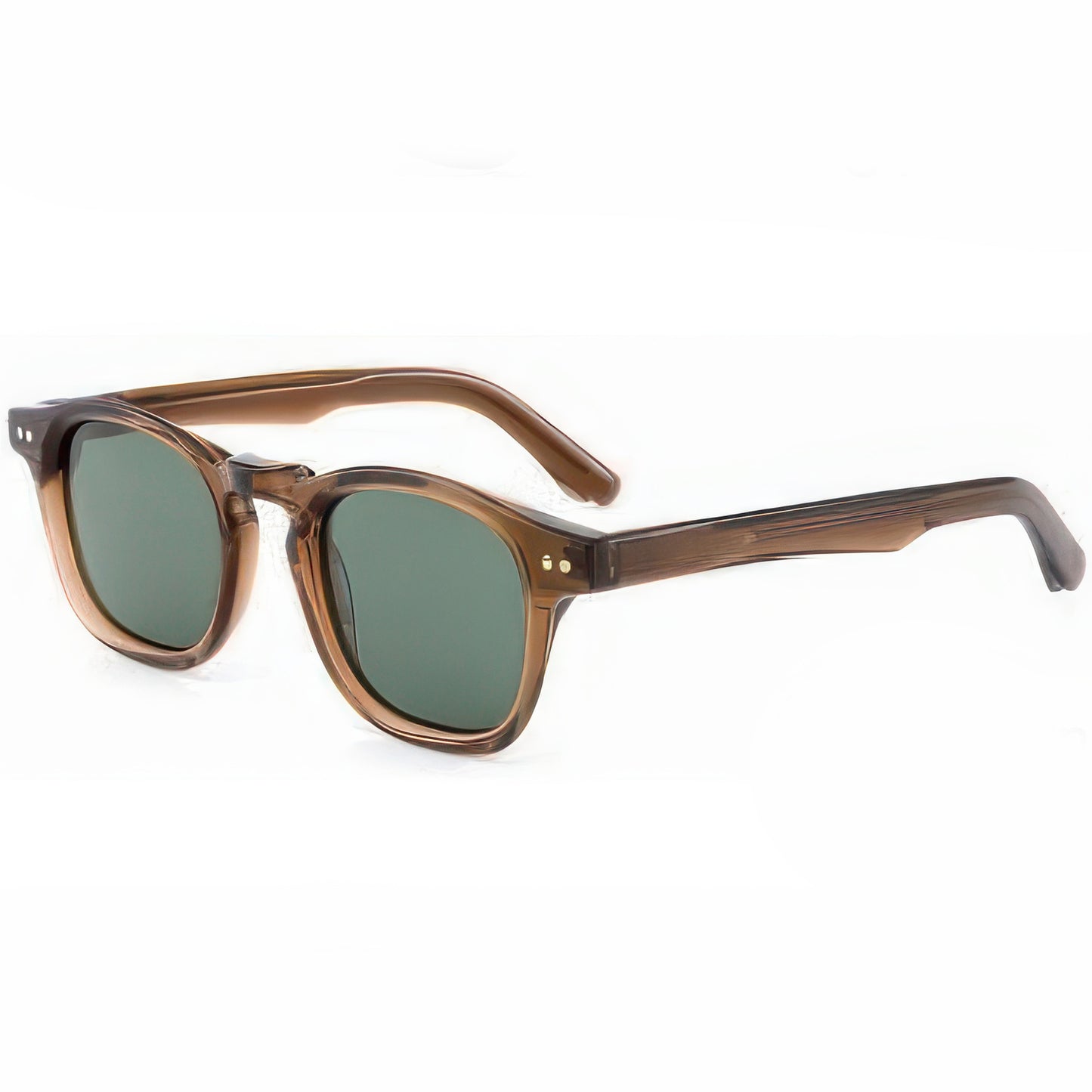 Damen modische Sonnenbrille im hochwertigen transparenten Design Karnz