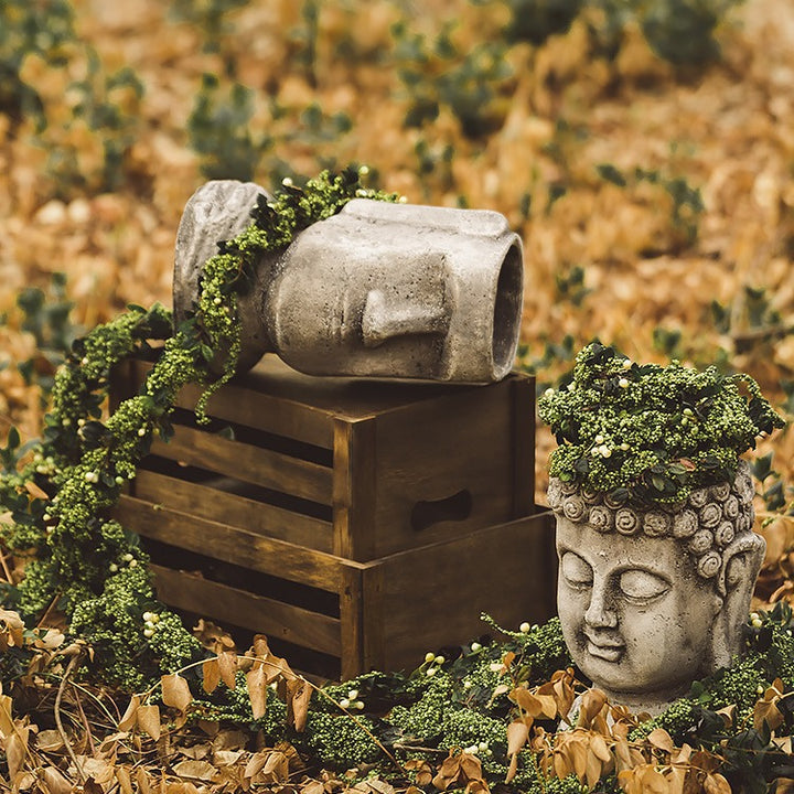 Dekorative Buddha-Statuette Karnz