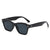 Damen modische Sonnenbrille mit transparentem Rahmen und hochwertigem UV-Schutz Karnz
