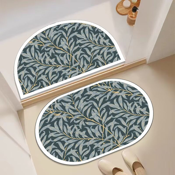 Dekorative Florale Eingangsmatte Karnz