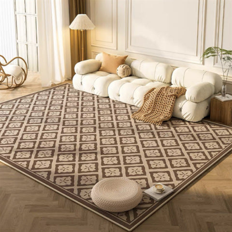 Geometrisch gemusterter Teppich Karnz
