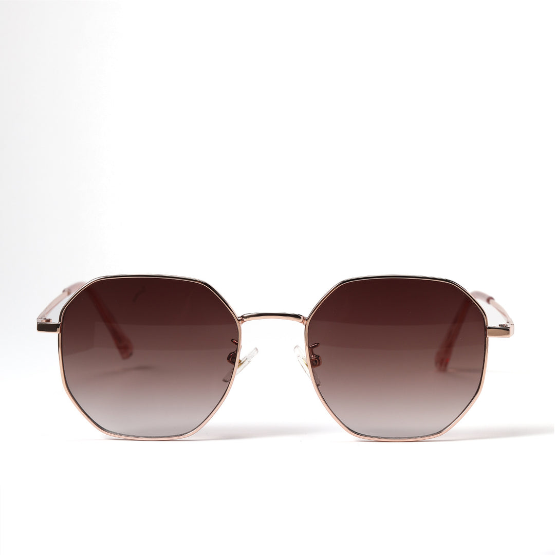 Damen modische Sonnenbrille mit ovalem Rahmen und polarisierten Gläsern Karnz