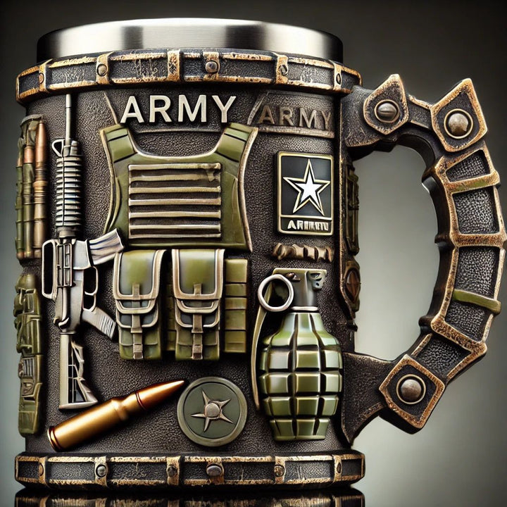 Militär-Themen 3D Becher Karnz