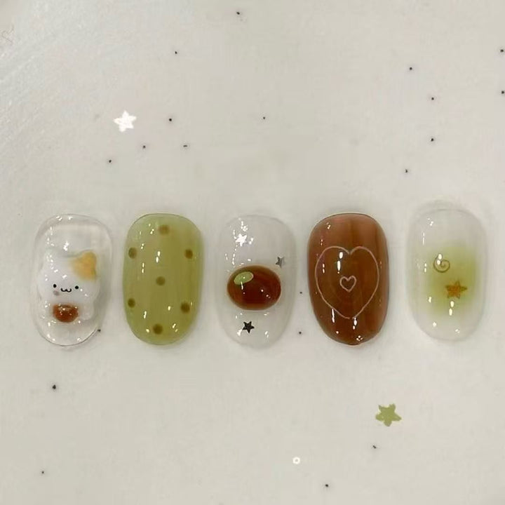 Künstlerische Themen Nageldesign Kollektion Karnz