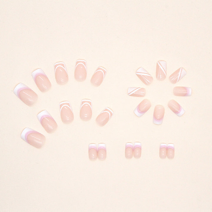 Moderne Geometrische Nagelkunst Karnz