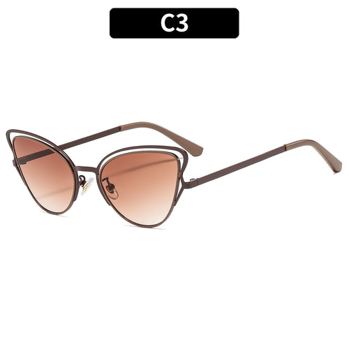 Winkelwinkel Schmetterlingsonnenbrille