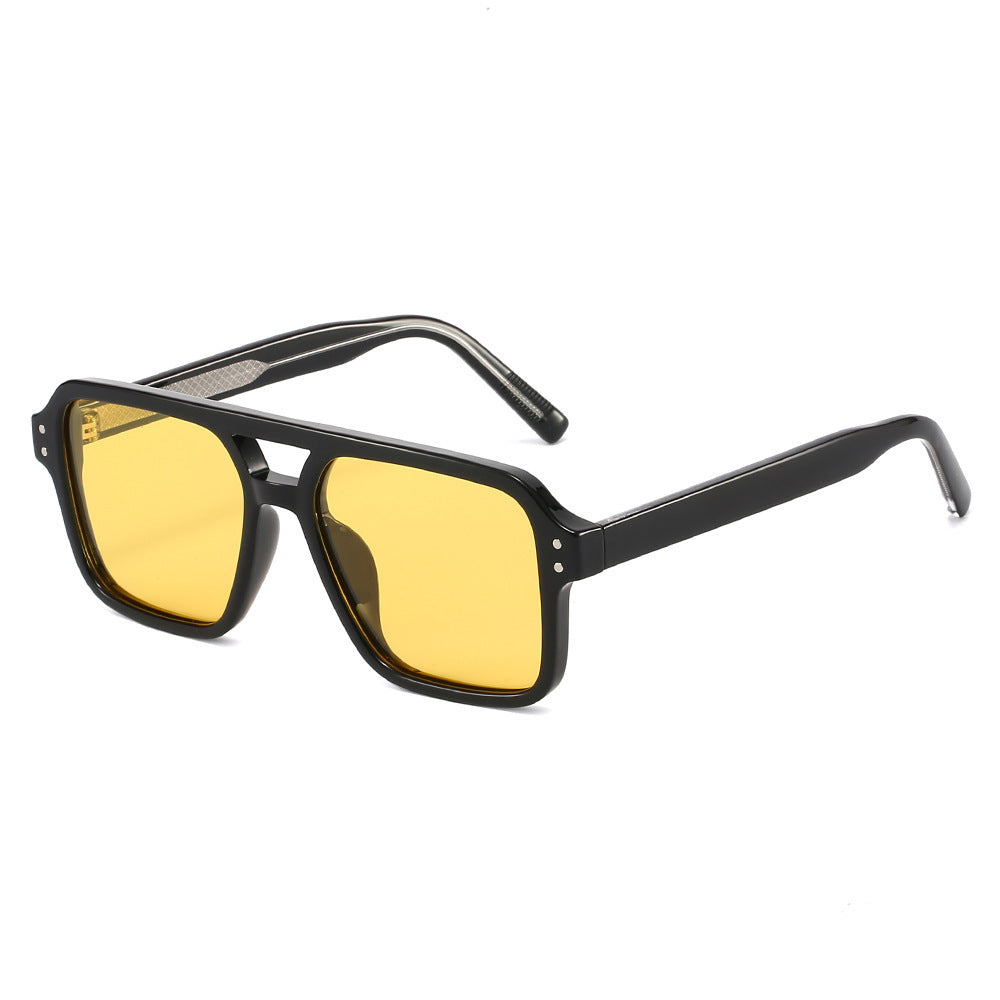 Damen Modische Sonnenbrille im eleganten Schildpatt-Design Karnz