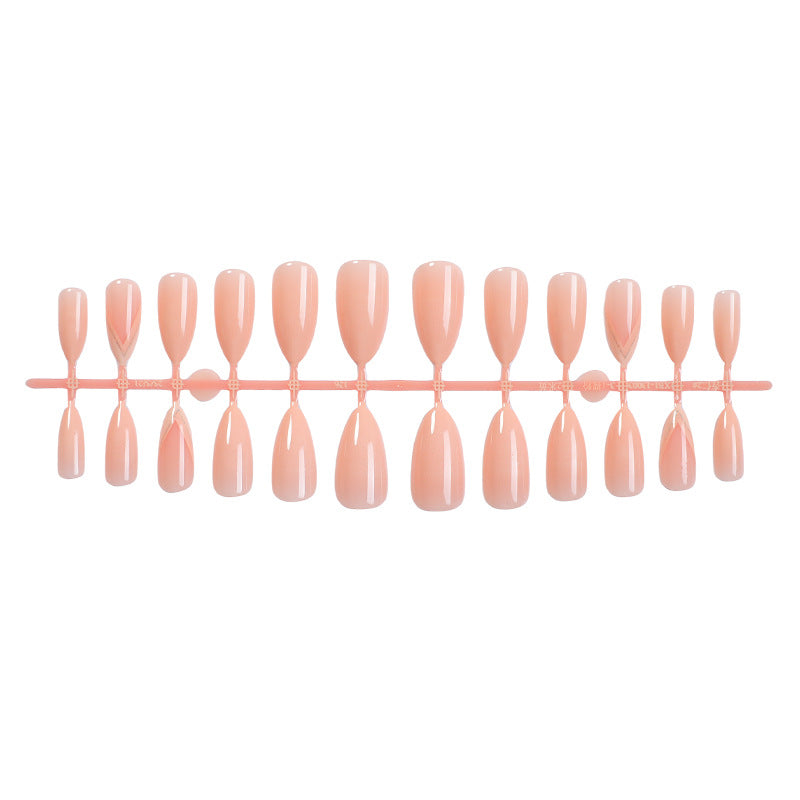 Elegantes Stiletto Press-On Nagelset mit strahlenden Edelstein-Akzenten Karnz