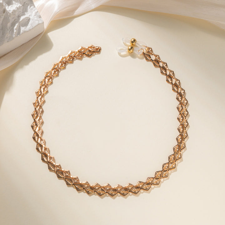 Dekorative Statement Choker Halskette Karnz