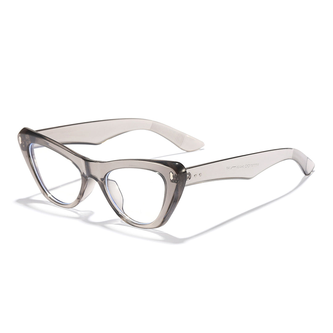 Damen Katzenaugen Brille Karnz