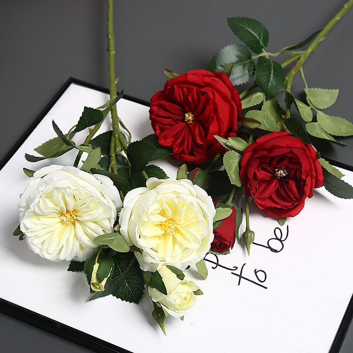 Luxuriöse Seidenrose Blumenarrangement