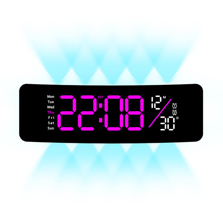 Digitaler Displaywecker mit Wochentagsanzeige und Temperatur Karnz