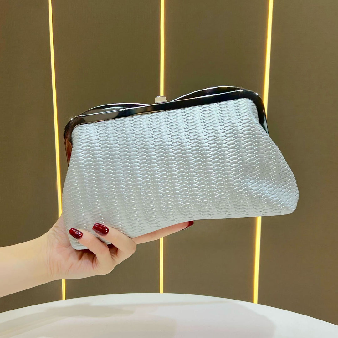 Elegante Texturierte Abendtasche