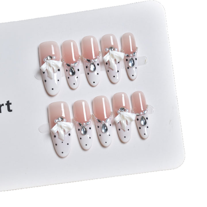 Elegante Press-On Nail Art Karnz