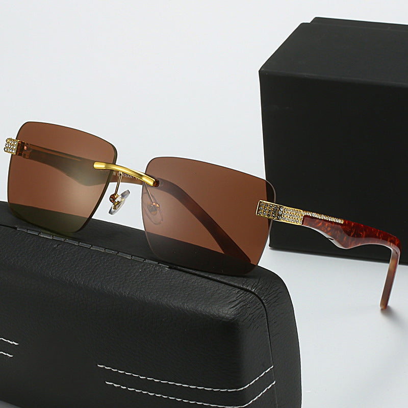 Damen modische Sonnenbrille im eleganten quadratischen Design Karnz