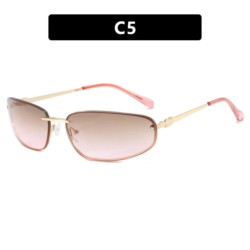 Damen modische Sonnenbrille mit innovativem Design und komfortablem Sitz Karnz