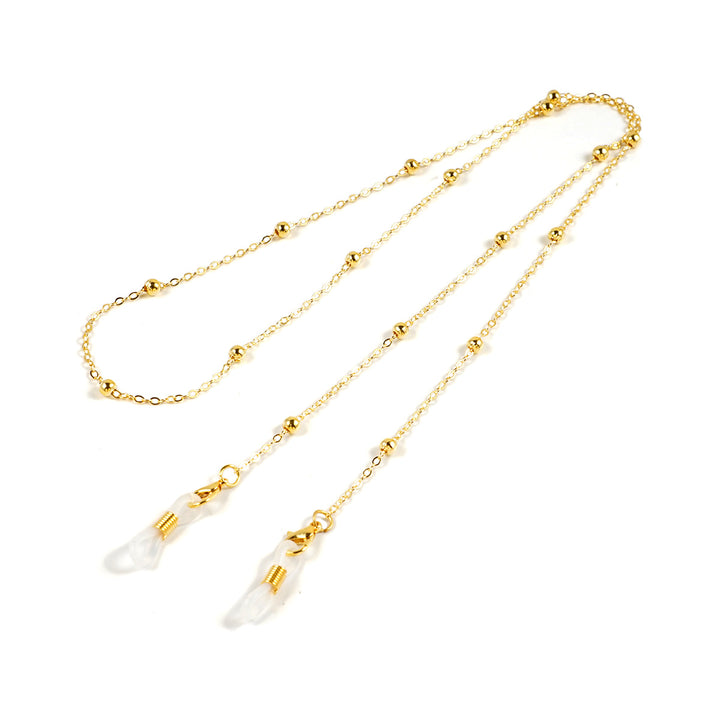Elegante Perlen Brillen Kette Karnz