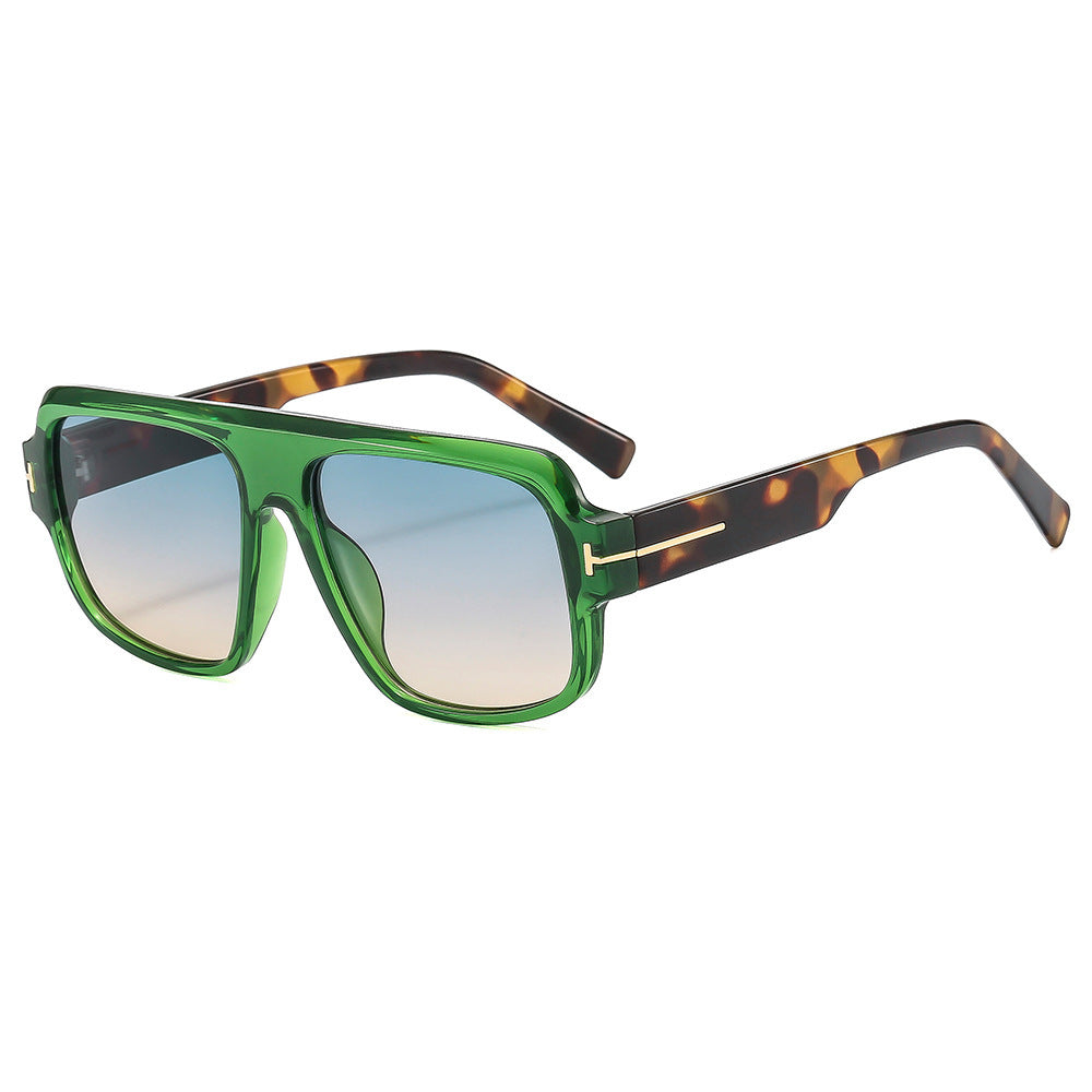 Overgroße Schild-Sonnenbrille Karnz