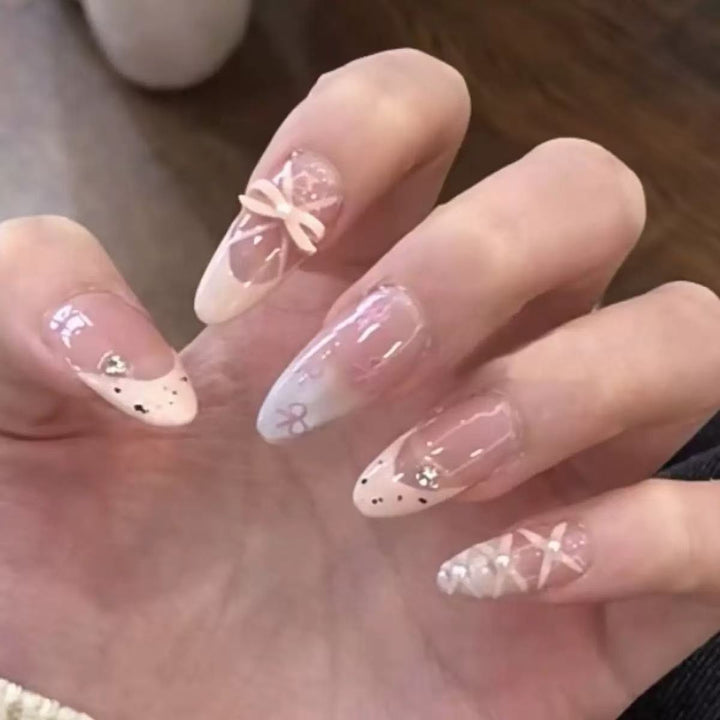 Künstlerisches Press-On Nagelset