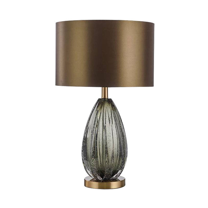 Elegante Glas Akzent Tischlampe