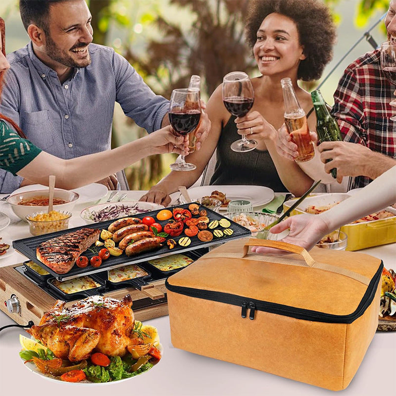 Edelstahl Speisenwärmer Tasche Karnz