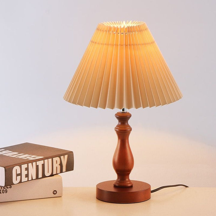 Faltenlampe Tischlicht