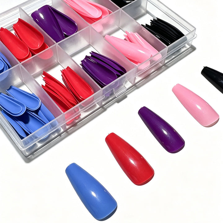 Vielseitiges Press-On-Nagelspitzen-Set Karnz