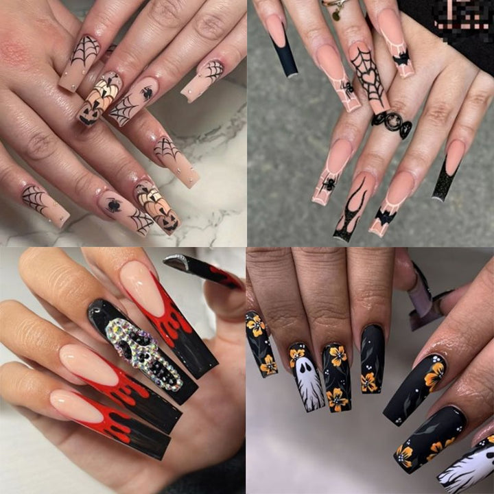 Künstlerische Halloween-Themen-Nail Art Karnz