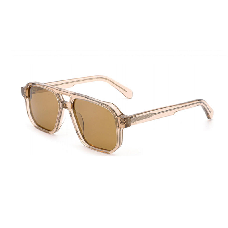Damen Sonnenbrille im modernen, geometrischen Design mit robustem Rahmen und UV-Schutz Karnz