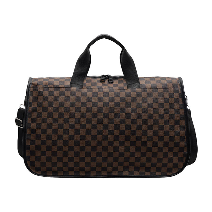 Stylische Schachbrett-Reise-Duffel-Tasche Karnz