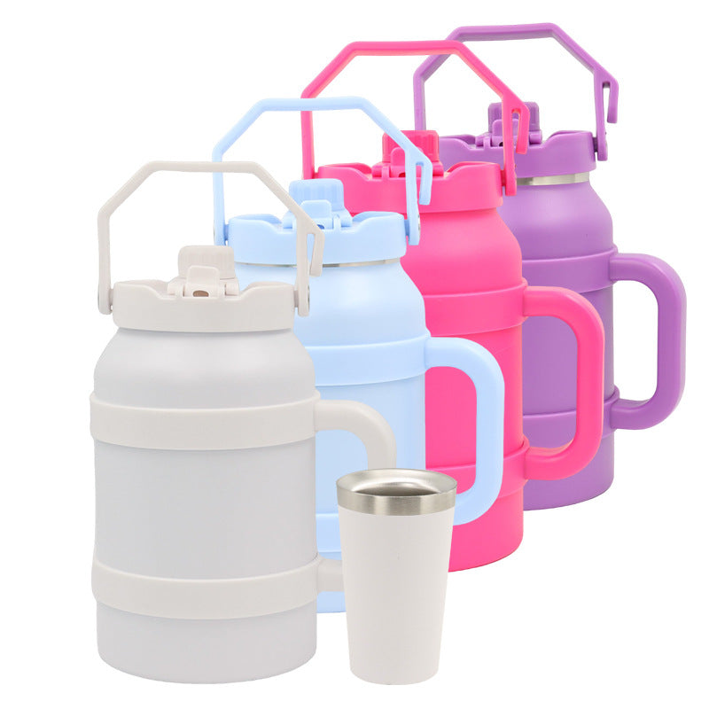 Damen Thermobecher und Wasserflasche Set Karnz
