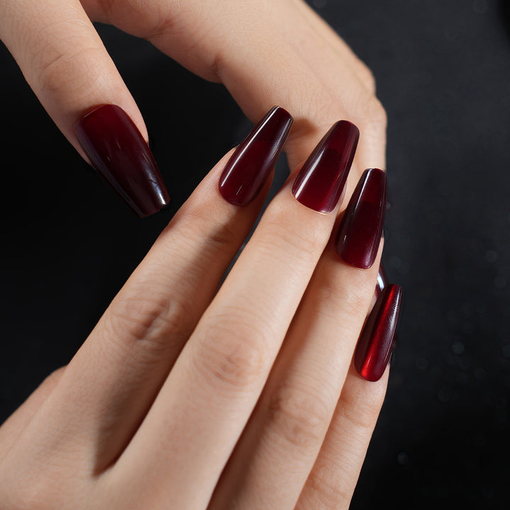 Premium langanhaltende Press-On-Nagelerweiterungen Karnz