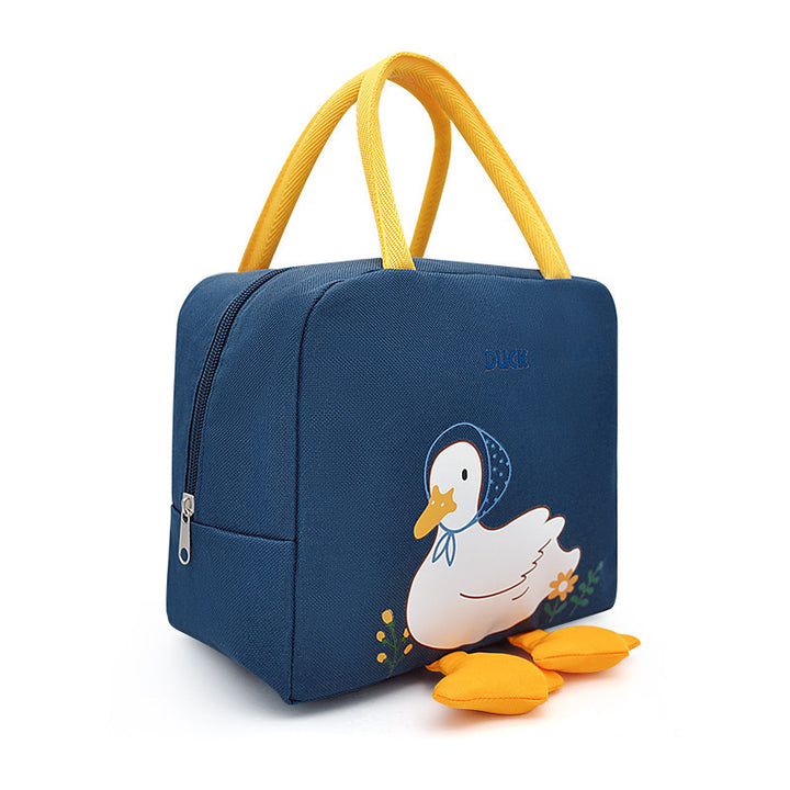 Enten-Themen Isolierte Lunchbox