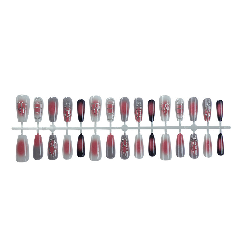 Ombre-Gradient-Press-On-Nagelset