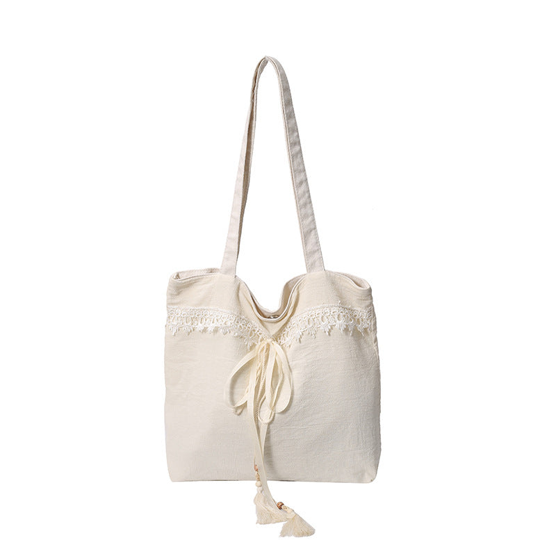 Chic Bestickte Schulter Tragetasche Karnz