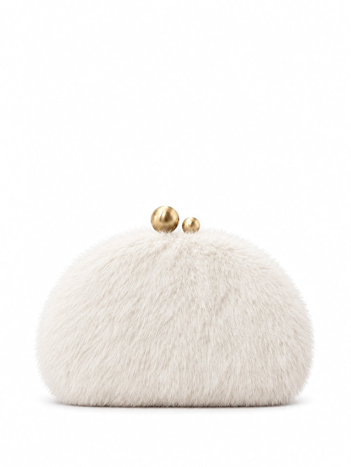 Plüsch Kunstfell Clutch