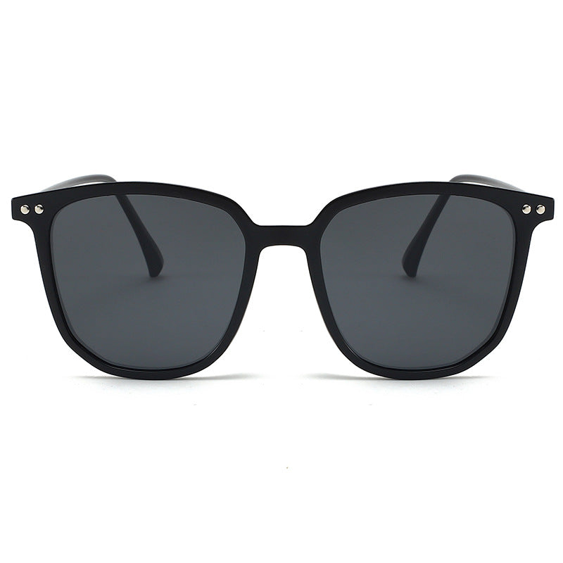 Damen modische Oversized-Sonnenbrille mit robustem Rahmen und UV-Schutz Karnz