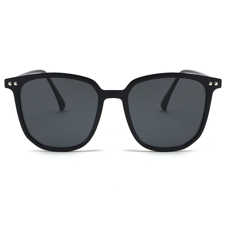 Damen modische Oversized-Sonnenbrille mit robustem Rahmen und UV-Schutz Karnz