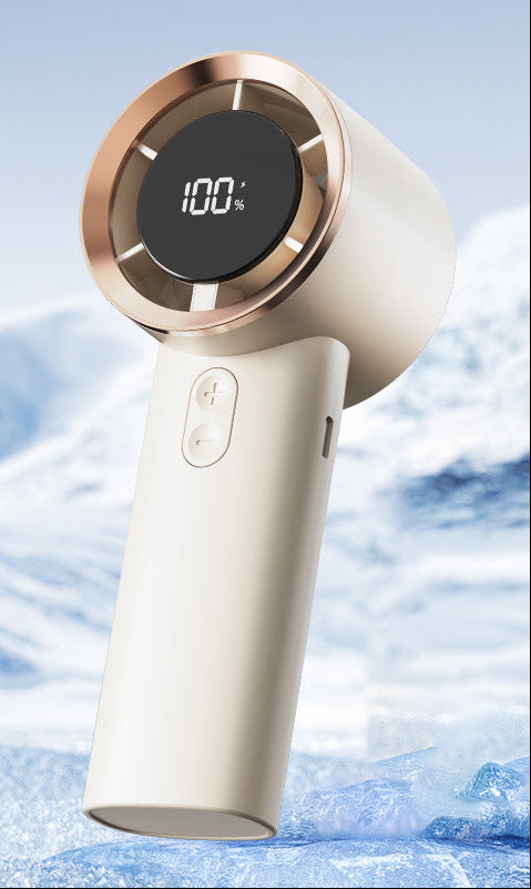 Tragbarer aufladbarer Handventilator Karnz