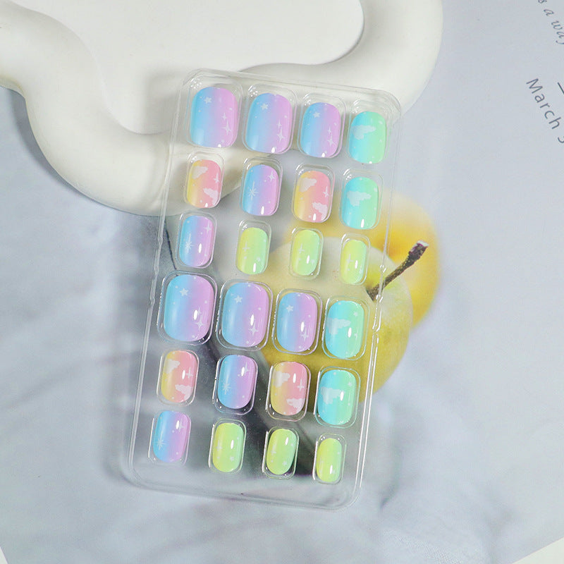 Gradient Press-On Nagelset Karnz