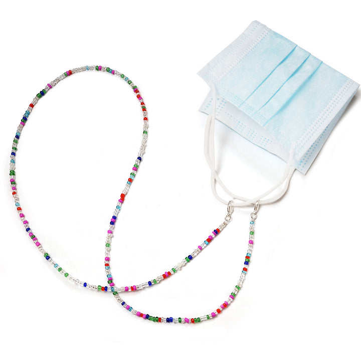 Bunte Artisan Perlen Brillen Kette Karnz