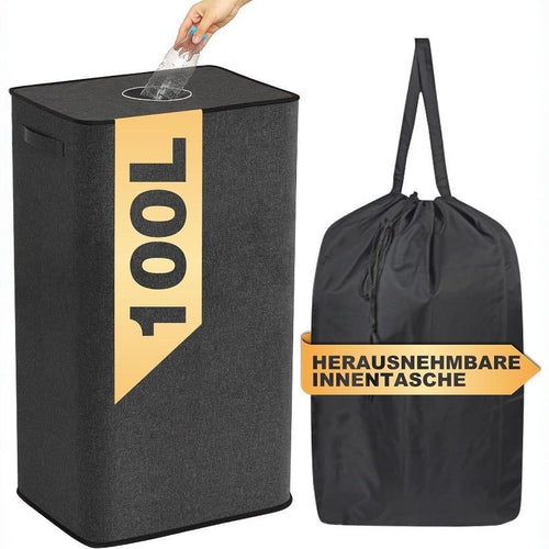 Wäschekorb mit Herausnehmbarer Innentasche Karnz