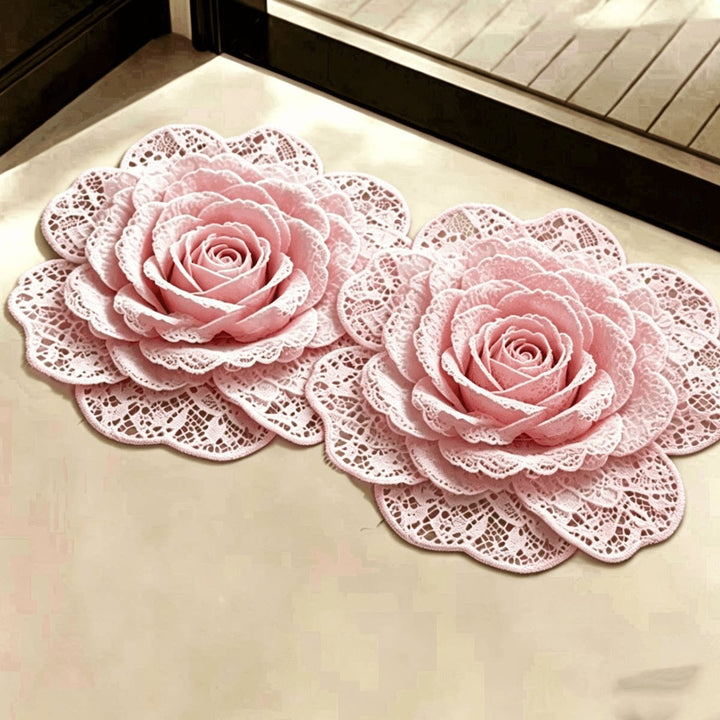 Blumengeschmückter Teppich