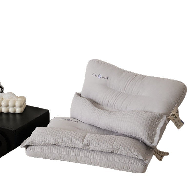 ergonomisches Nacken- und Ganzkörperkissen-Set mit abnehmbarem Stützpolster